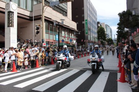 第43回・パレード・千葉県警察本部交通機動隊ホワイトレディース