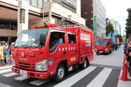 第43回・パレード・千葉市消防団